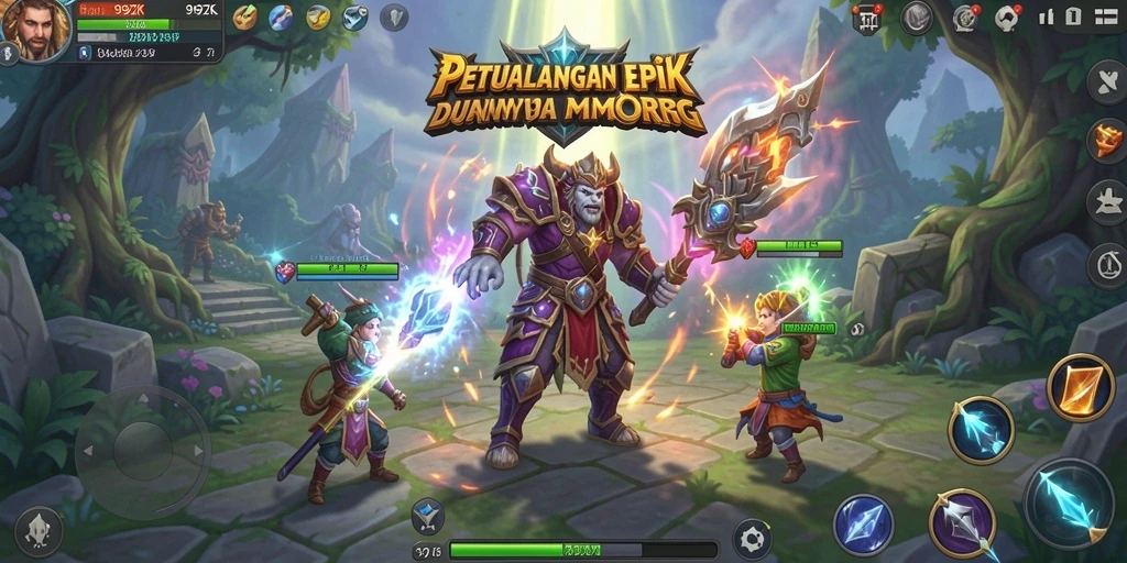 Screenshot gameplay intens dari 99ZK yang mendebarkan.