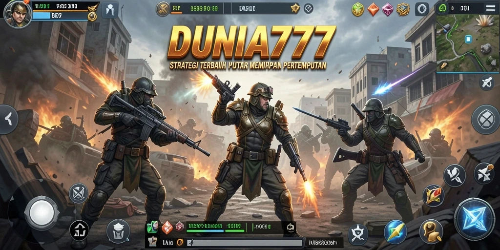 Tampilan menakjubkan dari gameplay strategi DUNIA777 yang mengasyikkan.
