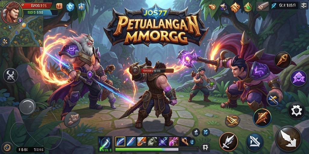 Gameplay JOS77 dengan grafis yang memukau dan aksi pertarungan mendebarkan.