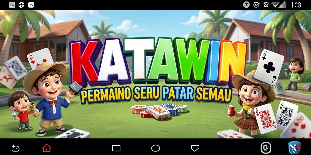 Tampilan gameplay KATAWIN yang menarik dan interaktif.