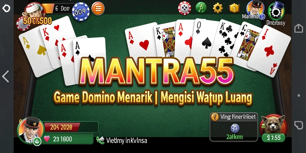 Tampilan menarik dari gameplay MANTRA55 yang penuh aksi.
