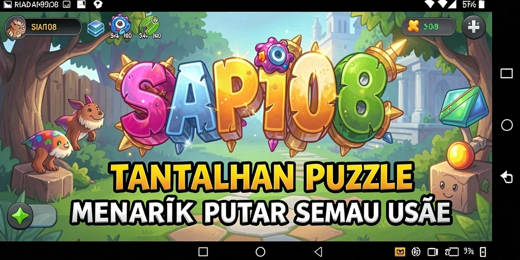 Tampilan gameplay SIAP108 yang seru dan penuh tantangan Puzzle.