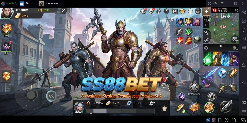 Tampilan gameplay yang menarik dalam permainan SS88BET.