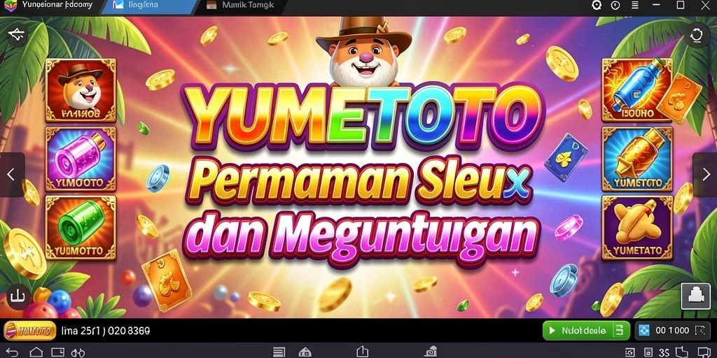 Tangkapan layar menampilkan gameplay seru dan grafis menawan dari YUMETOTO.